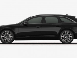 audi a6 avant 2019 detailed interior Model 3D
