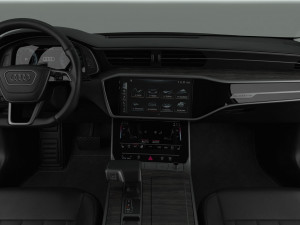 audi a6 avant 2019 detailed interior Model 3D