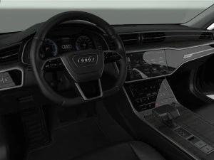 audi a6 avant 2019 detailed interior 3D Model