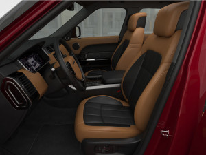 range rover sport 2018 detailed interior 3D Модель
