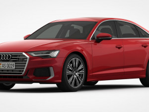 audi a6 s-line 2019 3D Model