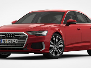 audi a6 s-line 2019 Model 3D