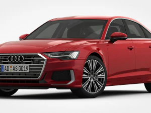 audi a6 s-line 2019 3D Model