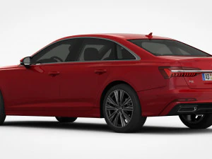 audi a6 s-line 2019 3D Model