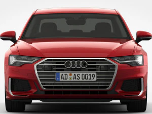 audi a6 s-line 2019 3D Model