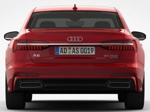audi a6 s-line 2019 Model 3D