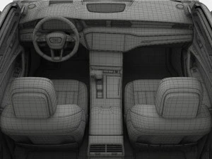 audi a6 s-line 2019 3D Model