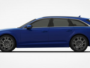 audi a6 s-line avant 2019 3D Model