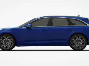 audi a6 s-line avant 2019 3D Model