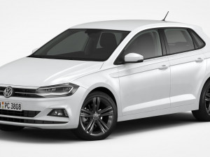 volkswagen polo 2018 detailed interior Model 3D