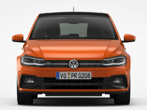 volkswagen polo r-line 2018 Modèle 3D
