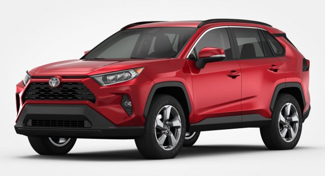 toyota rav4 2019 detailed interior 3D Model .c4d .max .obj .3ds .fbx .stl .blend 