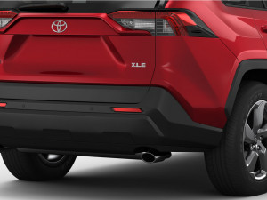 toyota rav4 2019 detailed interior 3D Model