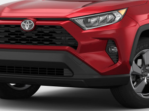 toyota rav4 2019 detailed interior 3D Model