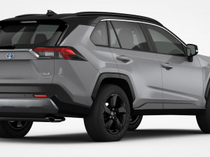 toyota rav4 hybrid 2019 3D-Modell