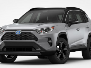 toyota rav4 hybrid 2019 3D-Modell