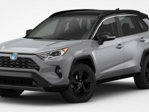 toyota rav4 hybrid 2019 3D-Modell