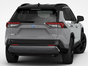 toyota rav4 hybrid 2019 3D-Modell