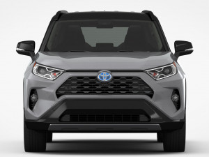 toyota rav4 hybrid 2019 3D-Modell
