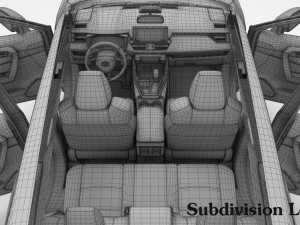 toyota rav4 hybrid 2019 3D-Modell