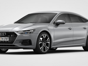 audi a7 sportback 2019 3D Model