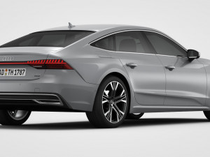 audi a7 sportback 2019 3D Model