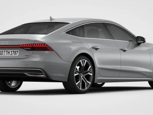 audi a7 sportback 2019 3D Model