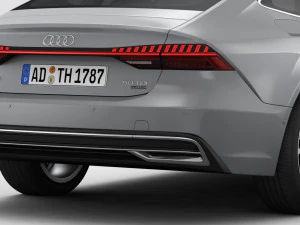 audi a7 sportback 2019 3D Model