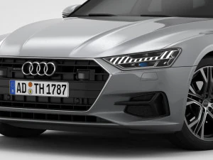 audi a7 sportback 2019 3D Model