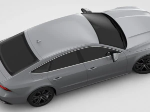 audi a7 sportback 2019 3D Model