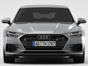 audi a7 sportback 2019 3D Model