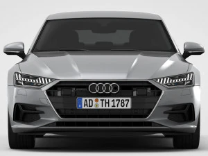 audi a7 sportback 2019 3D Model