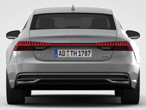 audi a7 sportback 2019 3D Model