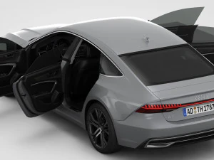 audi a7 sportback 2019 3D Model