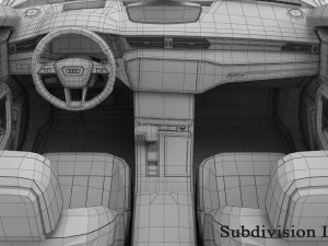 audi a7 sportback 2019 3D Model