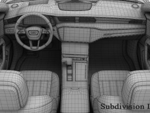 audi a7 sportback 2019 3D Model