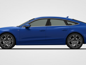 audi a7 sportback s-line 2019 3D 模型