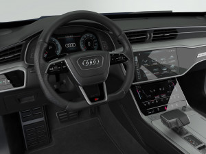 audi a7 sportback s-line 2019 3D 模型