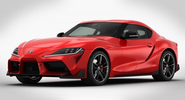 toyota supra 2020 detailed interior 3D Модель .c4d .max .obj .3ds .fbx .stl .blend 