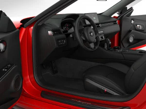 toyota supra 2020 detailed interior 3D Model