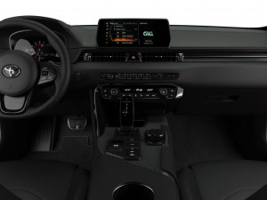 toyota supra 2020 detailed interior 3D Модель