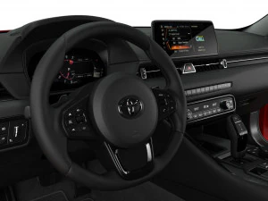 toyota supra 2020 detailed interior 3D Model