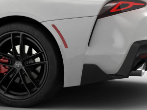 toyota supra gr 2020 detailed interior Modello 3D