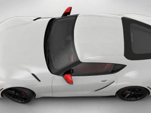 toyota supra gr 2020 detailed interior Modello 3D