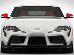 toyota supra gr 2020 detailed interior Modello 3D