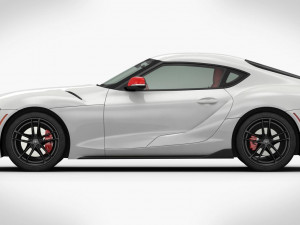 toyota supra gr 2020 detailed interior Modello 3D