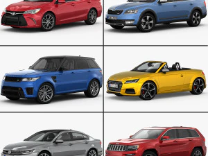 моя колекція автомобілів том 2 2015 3D Модель