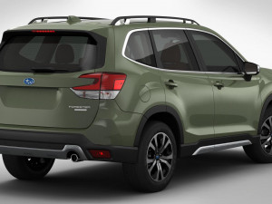 subaru forester 2019 Modello 3D