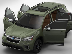 subaru forester 2019 Modello 3D