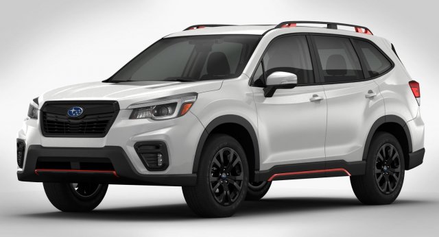 subaru forester sport 2019 3D Model .c4d .max .obj .3ds .fbx .stl .blend 